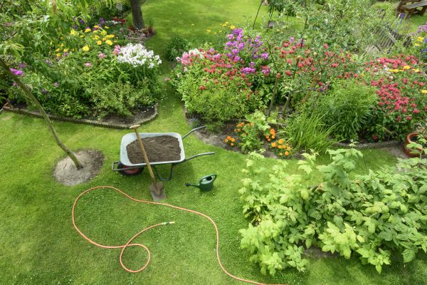 Flower Bed Construction in Sequim